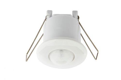 LED PIR Bewegingsmelder/Sensor Inbouw Plafond Mini, IP20, Wit