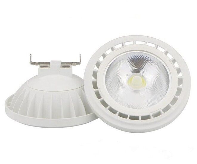 AR111 / G53 Faretto LED COB 9W 12V 38D Bianco Caldo Dimmerabile