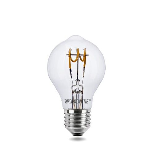 E27 LED Filament Lamp 3W Spiral Extra Warm Wit Dimbaar