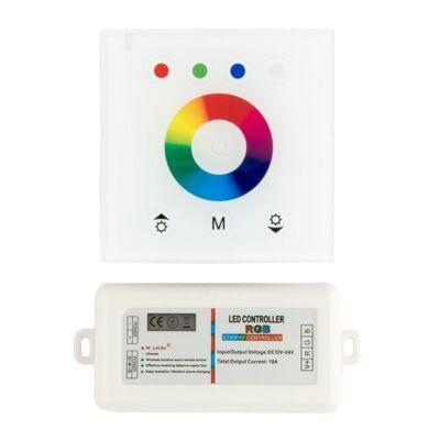 LED Touch Wifi Dimmer 3x6A 12V-24V, Weiß