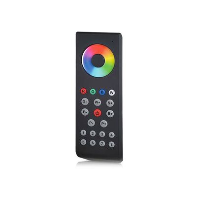 LED Touch RF RGBW Remote Control, 8 Zones, Black, Pro