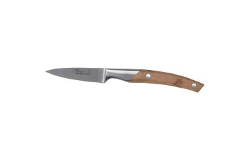 Couteau d'office 10cm Le Thiers Cuisine, bois de cade 1