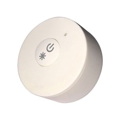 LED RF Single Color Dimmer Mini Wireless, White, Pro