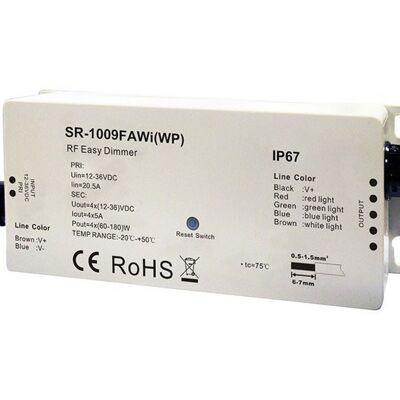 Controller WiFi LED RGBW 12-36V IP67 Pro impermeabile