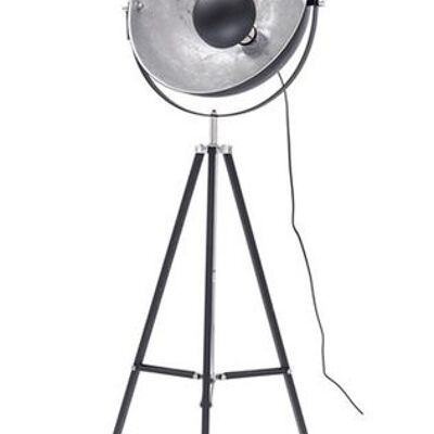 Nice Industrieel Design Tripod Vloerlamp Zilver Zwart