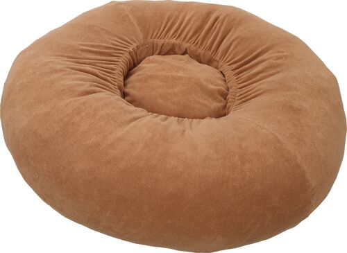 Coussin nid Diamètre 90 cm hauteur 25 cm - Cassonade