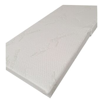 Matelas Pliant 120x60x7 cm écru 2