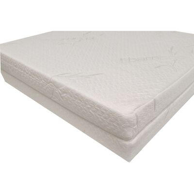 Folding mattress 120x60x10 cm ecru