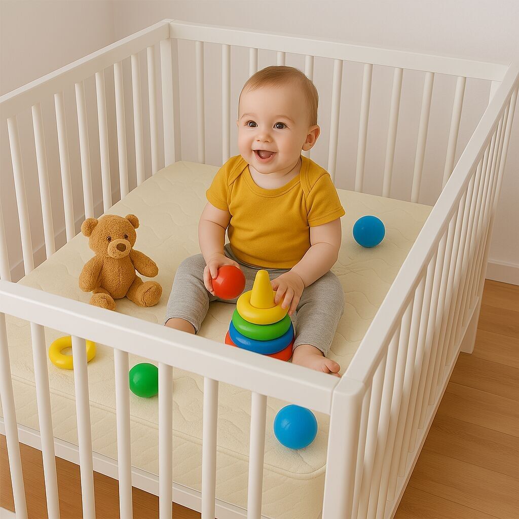 Materasso climatizzato 95 x 95 x 10 cm per letto da giardino