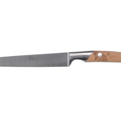 Slicing knife 20cm, Le Thiers Cuisine, cade wood