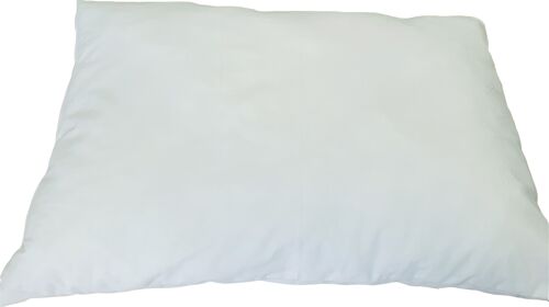 Oreiller doux 40x30 cm « polycoton blanc »