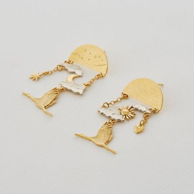 Day-time / Night-time Dream Earrings