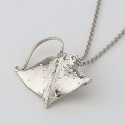 Stingray Necklace - Silver