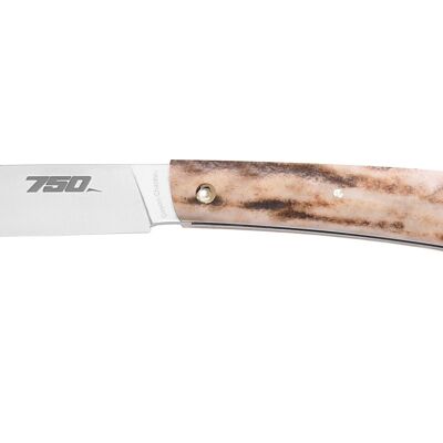 Le 750 pocket knife, Deer antler