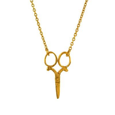 Little Inline Sewing Scissors - Gold plate