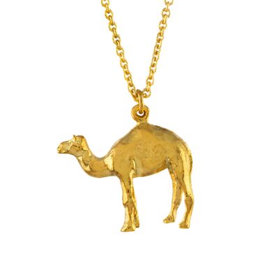 Camel Necklace - Gold plate