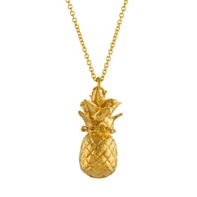 Pineapple Necklace - Gold plate