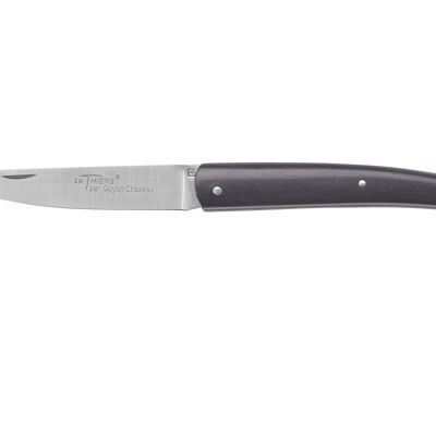 Le Thiers pocket knife, full handle, Ebony