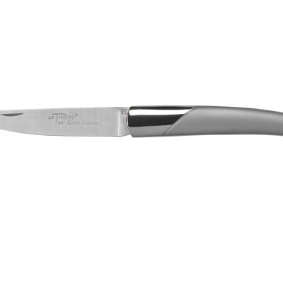 Le Thiers pocket knife full handle, sandblasted stainless steel