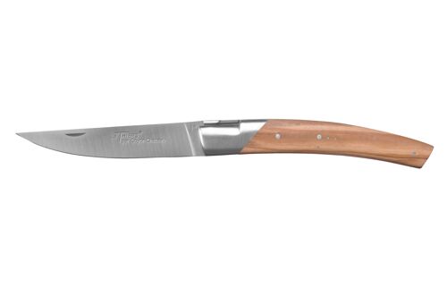 Couteau de poche Le Thiers Pirou, 12cm, Olivier