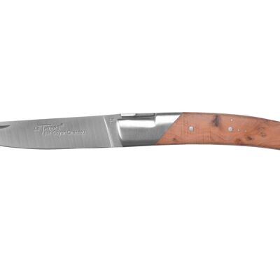 Le Thiers Pirou pocket knife, 12cm, Cade (juniper)