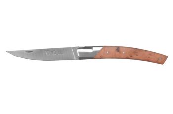 Couteau de poche Le Thiers Pirou, 12cm, Cade (genévrier) 1