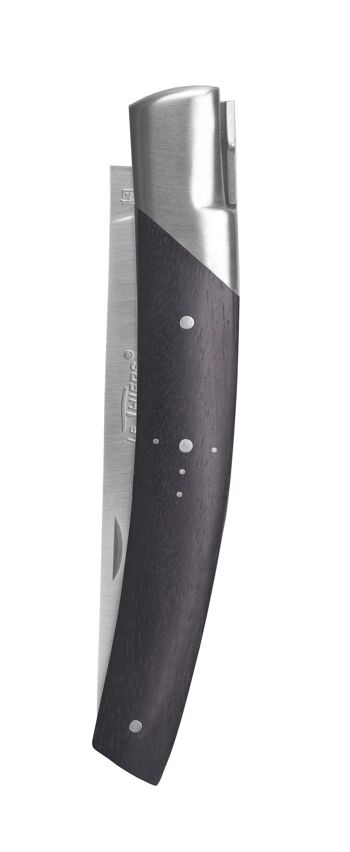 Couteau de poche Le Thiers Pirou, 12cm, Ebène 2