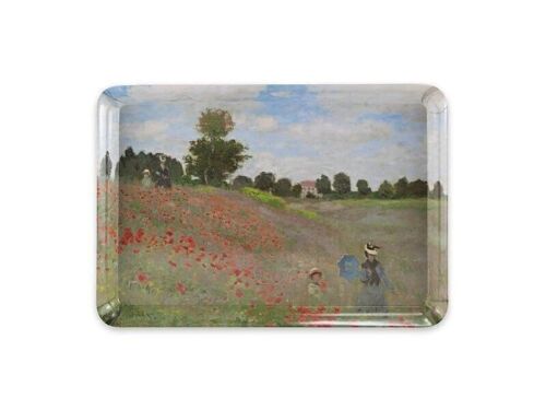 Serving Tray, MINI, Monet, Field with Poppies