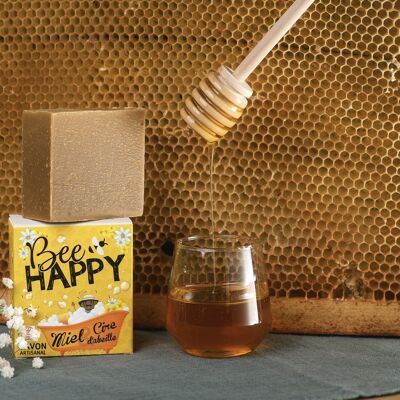 BEE HAPPY 100gr - Miele e cera d'api