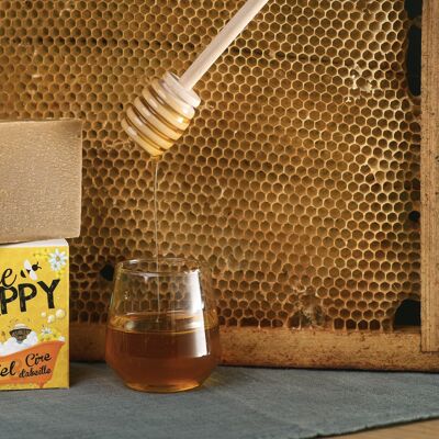 BEE HAPPY 100gr - Miele e cera d'api