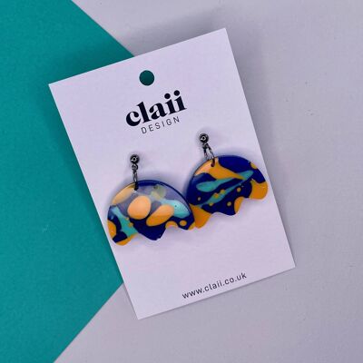 Abstract Resin Jelly Dangles / SKU019