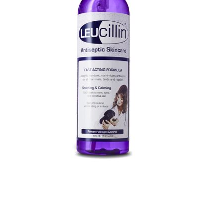 Spray antiseptique naturel à la leucilline | 500 ml | Antibactérien, antifongique et antiviral | pour chiens, chats et tous les animaux | pour les démangeaisons de la peau et tous les soins de la peau