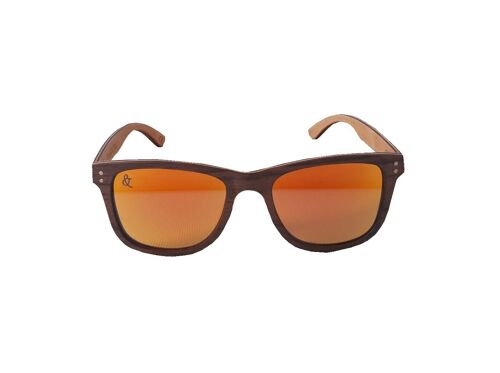 Gafas de sol de madera polarizadas de Rarotonga