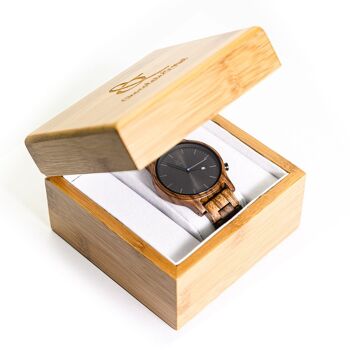 Reloj de madera Maiao 9