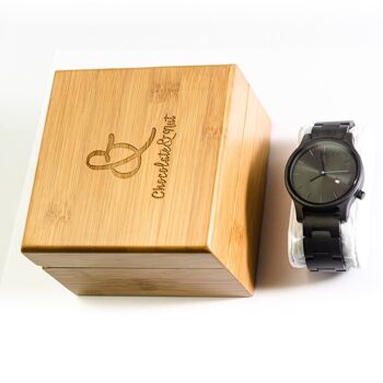 Reloj de madera Nuku-Hiva 10