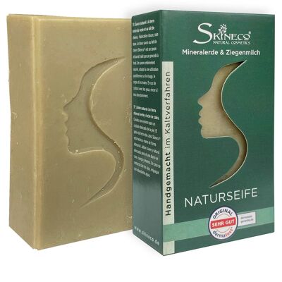 Sapone al latte di capra con argilla minerale verde