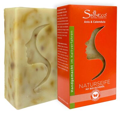 Natural soap anise, calendula