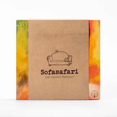Sofasafari - La scatola dell'esperienza di coppia per le coppie | per una pausa dalla quotidianità | sossa