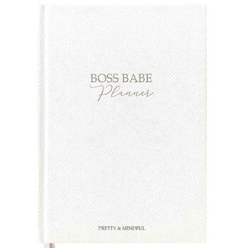 Agenda Boss Babe - Blanc 1