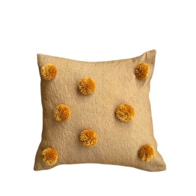 Pompom pillow