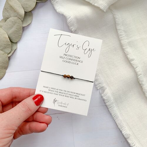 Tiger's Eye - Miniature Wish Bracelet
