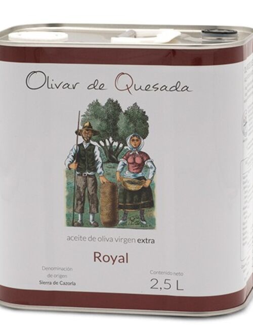 EXTRA VIRGIN OLIVE OIL PREMIUM ROYAL 2.5 LTS CAN