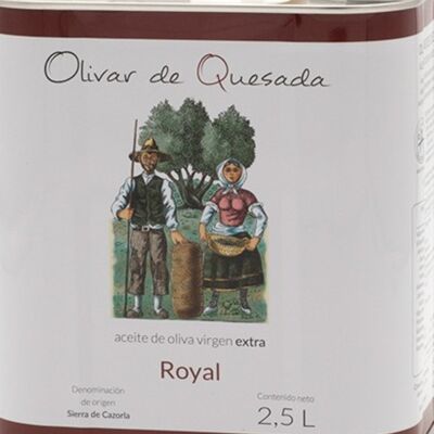 HUILE D'OLIVE EXTRA VIERGE PREMIUM ROYAL 2.5 LTS CAN