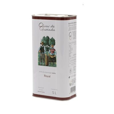 EXTRA VIRGIN OLIVE OIL PREMIUM ROYAL 5 LTS CAN