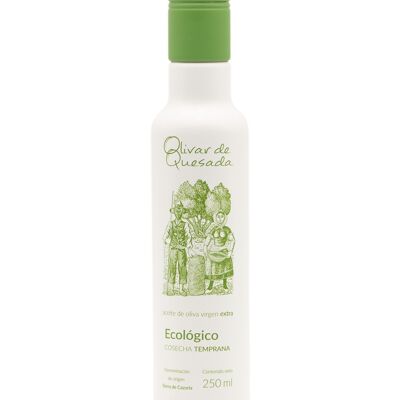 OLIO EXTRAVERGINE DI OLIVA ECOLOGICO RACCOLTA PRECOCE FLACONE 250 ML