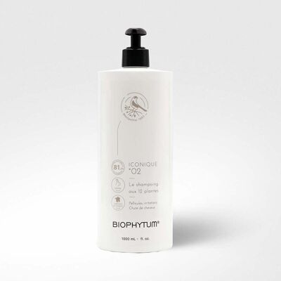 ICONIC 02 shampoo with 12 plants refill