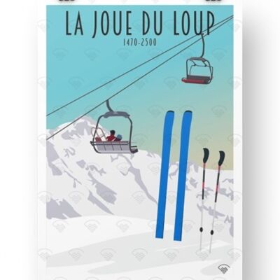 Hautes Alpes - La joue du loup skis