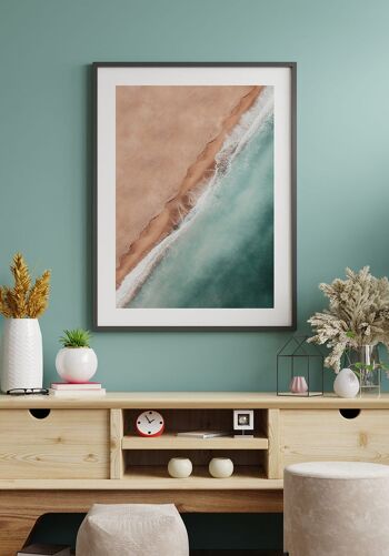 Affiche Photographie Sable et Mer - 50 x 70 cm 6