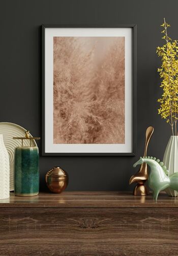 Affiche photographie graminées beige - 30 x 40 cm 3