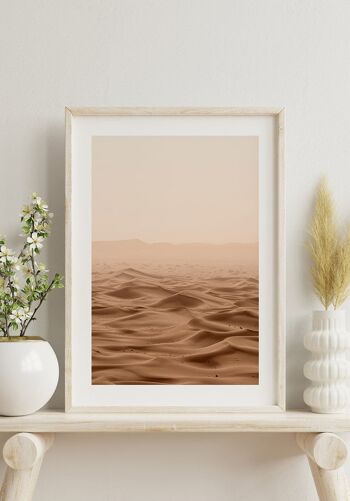 Affiche photographie dune de sable beige - 50 x 70 cm 3